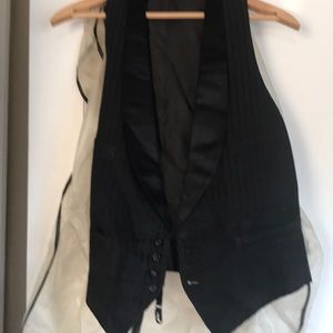 Men’s Vintage Tux Vest Size M